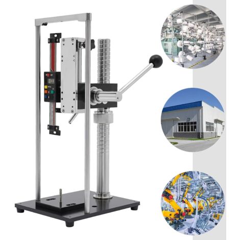 Pull Test Rack Digital Force Gauge Rack Push Pull Gauge with Stand, Force Test Stand ...