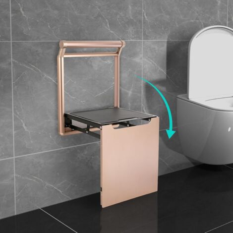 ADOB Duschklappsitz – Hochwertiger Klappsitz zur Wandmontage, belastb, 94,95 ADOB Duschklappsitz – Hochwertiger Klappsitz zur Wandmontage, belastb, 94,95