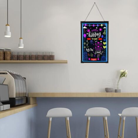 LED-Schreibtafel 60 X 80 Cm – Freistehend, 7 Farb Produktbild-Vorschau 2