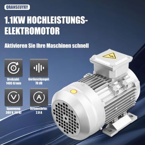 0,55kW Wechselstrommotor 1400U/min AC220-240V 4,5A 1-phasig 19mm 0,55kW Wechselstrommotor 1400U/min AC220-240V 4,5A 1-phasig 19mm