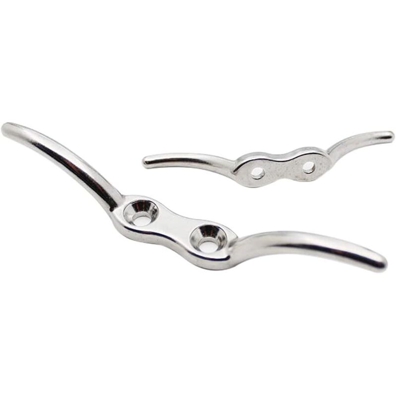 Lot De 4 Taquets D'amarrage En Acier Inoxydable 316, Anti-corrosion, 11x1,3x1,3 Cm, Pour Bateau, Kayak Et Yacht
