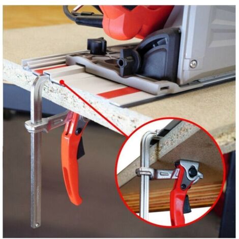 2 Pièces Serre Joint à Levier 160mm - Cliquet Libération Rapide Pour Meulage Coupe Bois Métal