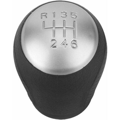 Pommeau de levier de vitesse 6 Modification de voiture de remplacement de tête de bouton de changement de vitesse pour X-Trail MT 2006-2013 pour Nissan Qashqai schaltknauf Qashqai j10. (1/4)