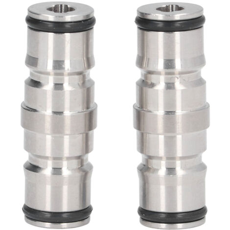 Jeffergarden 2 Pcs Homebrew Bière Keg Ball Lock Post Connecteur En Acier Inoxydable Durable Rapide Ball Lock Connecteur (1/4)