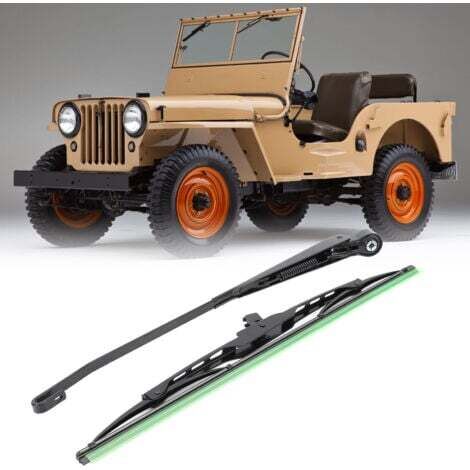 Essuie-glace Willys Atv Bras D'Essuie-Glace 105° Avec Lame Pour Tracteur, Bateau, ATV - Remplacement 0390506510 Bras Essuie Glace En Panne