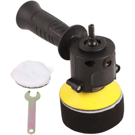 Adaptateur de foret à polisseuse, ensemble d'outils de polissage et de cirage excentriques pour l'entretien automobile