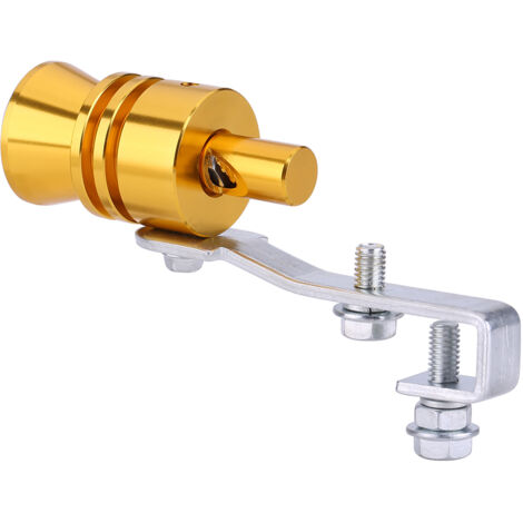 Jeffergarden Simulateur de Valve de soufflage automatique de silencieux d'échappement de son de Turbo de voiture d'or L (1/4)