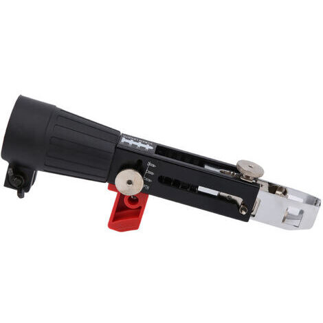 Pistolet à Vis Adaptateur, Pistolet à Clous à Chaîne Automatique, équipement de Serrage de Vis de Perceuse électrique Outil de Travail du Bois pour Panneau de Gypse, Pistolet à