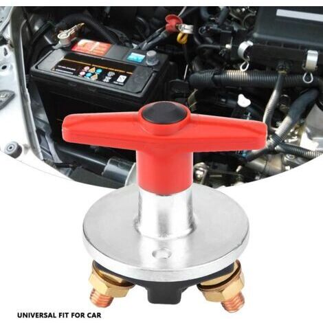 CAIONPLE Disjoncteur De Batterie Kill Switch 500A 12-60V Type F - Pour Voiture, Bateau Et Applications Lourdes
