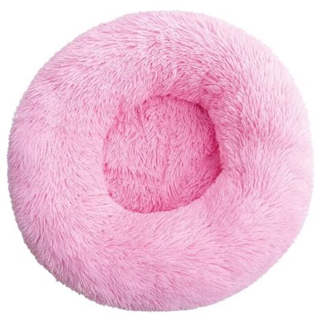 Coussin de Lit pour Chat Moelleux Doux Lavable pour Chats Chiens (Rose Vif, 40cm), Ensoleillé (1/5)