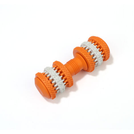 Jouets Pour Chiens Jouets Pour Chiens Haltères Jouets À Mâcher Pour Chiens En Silicone Jouets D'Entraînement Interactifs Pour Animaux De Compagnie Soins Dentaires Et Plaisir À Mâcher Pour Les Chiens (1/5)