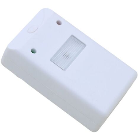 Alarme Anti-insecte CENOCCO CC0046-WHT - Technologie électro-magnétique Et Ultra-sonore, Efficace Sur 200 M² Avec Veilleuse LED