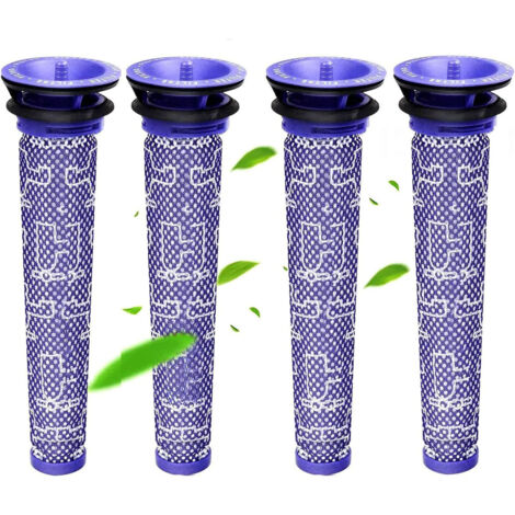 Remplace Filtres pour Dyson DC58 DC59 DC61 DC62 DC74 V6 V7 V8,Filtre Mélange de Matériaux Standard 4 Packs(V6) (1/5)
