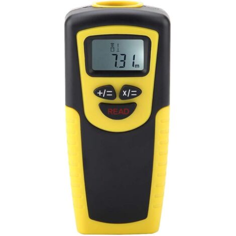 Memkey – Télémètre laser numérique 50 cm-18 m – Précision 0,5% – Résolution 0,01 m – Alimentation 9V – Pour mesures de volume et surface