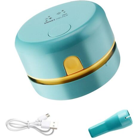 Aspirateur de bureau Mini Usb Charge Réglable Forte Aspiration Puissance Recharge Ordinateur Clavier Nettoyage (1/5)