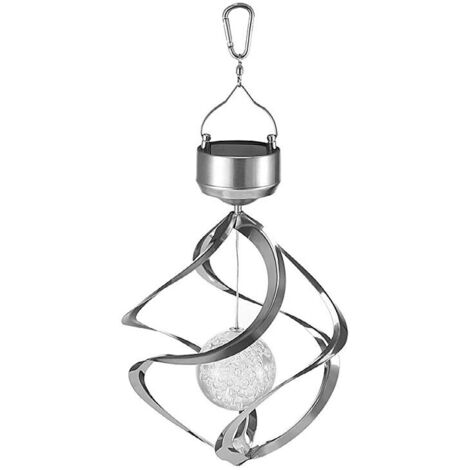 Lampe solaire de carillon de vent lampe extérieure de décoration de jardin imperméable à l'eau (1/5)