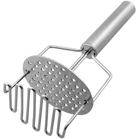 Presse-purée pratique en acier inoxydable, presse-purée robuste pour la cuisson des aliments (1/5)