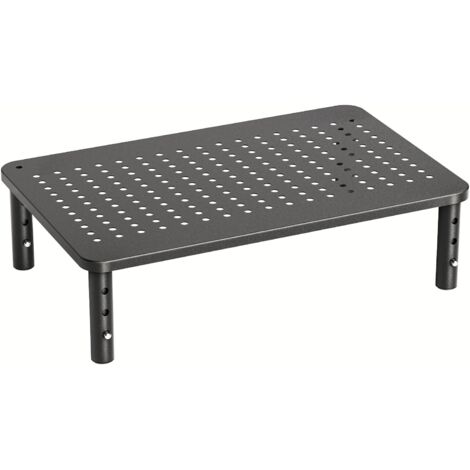 Support de moniteur, support de moniteur 3 réglable en hauteur, support de moniteur avec bouches d'aération, support pour ordinateur portable, support pour ordinateur portable, support pour ordinateur (1/5)