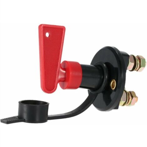 Interrupteur de mise hors tension de la batterie, interrupteur de mise hors tension de la batterie à double colonne de type bouton anti-fuite (1/5)