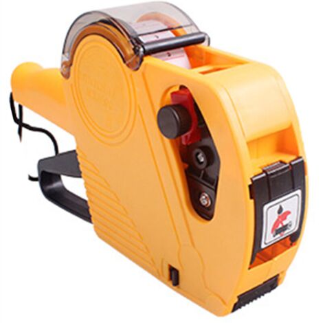 MX-5500EOS Etiqueteuse De Prix à 8 Chiffres, Machine à étiqueter Et à Fixer Les Prix Avec Rouleau D'étiquettes Et Rouleau Encreur Pour Bureau, Magasin Et épicerie, Jaune - Jaune (1/5)
