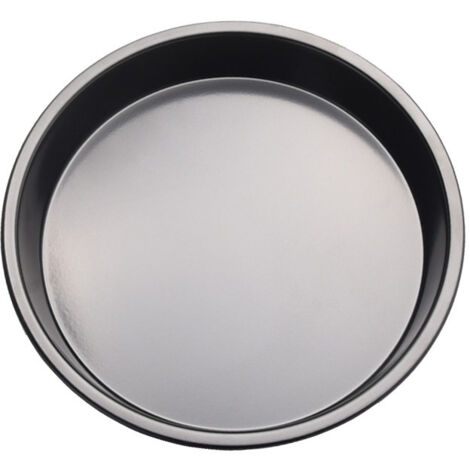 2 PCS Plaque Pizza, Revêtement Anti-adhérent, Plaque à Pizza Ronde,Pizza antiadhésifs en Acier au Carbone Plateau Four à la Cuisinière Barbecue, pour les Restaurants et Cuisson Pizzas Maiso