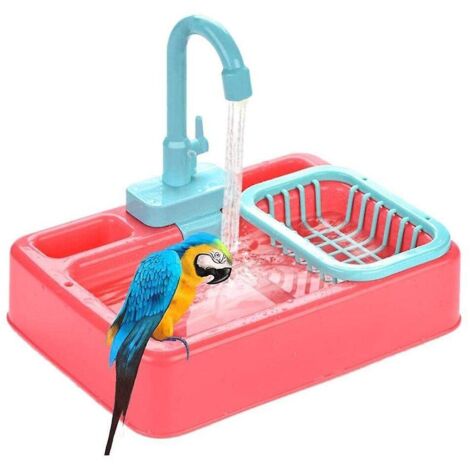 Perche Perche Pour animaux de compagnie Bain d’oiseaux Accessoires de douche Perroquet Jouet Oiseau (1/5)