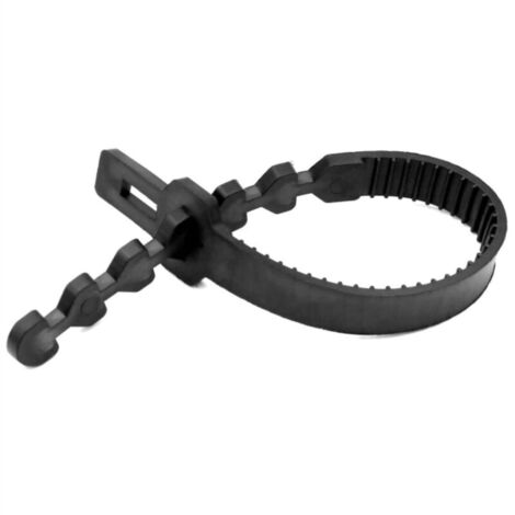 5 pièces Attaches Noires pour Arbres, Attaches Robustes pour arbustes, (1/5)