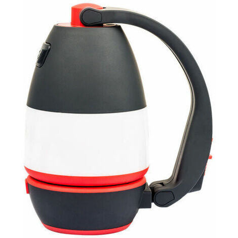 Portable 3 en 1 Tente LED Lanterne Ampoule Usb Lampe Alimentée Camping Camping Randonnée Pêche D'urgence Maison (Rouge et Noir ) (1/5)