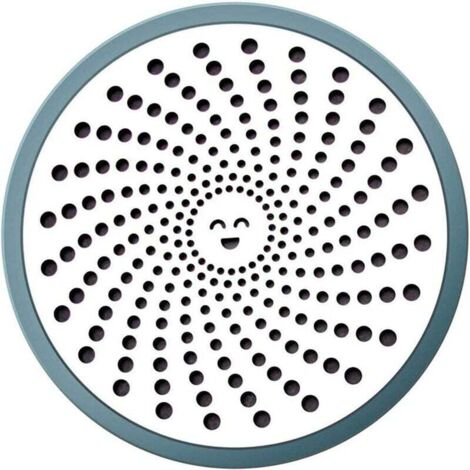 1 bouchon de vidange de douche, attrape-cheveux, bonne prise en main, facile à nettoyer, filtre à cheveux en maille en acier inoxydable (1/5)