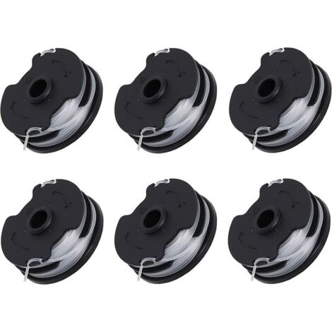 Lot de 6 bobines de rechange pour débroussailleuse sans fil Parkside PRTA 20-Li C3 IAN351753 (1/5)
