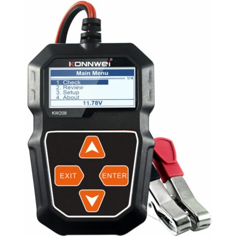 Testeur de charge de batterie de voiture 12V analyseur d'alternateur automobile professionnel (1/5)