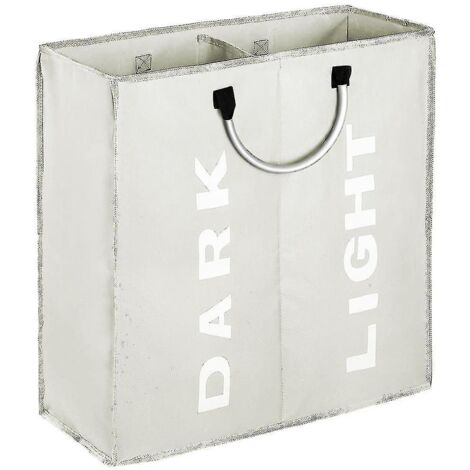 Double Grand Panier à Linge Avec S, 53x2353cm (1/5)