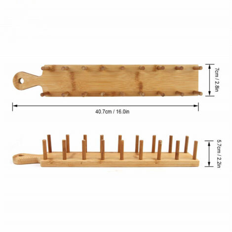 Mocoli Support à Tacos En Bambou Lot De 2 - Porte-Tortillas Avec Clips Pour 16 Tacos