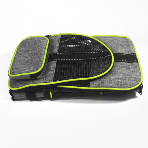 Sac à Dos Chat Chien Extensible 90%, Sac Transport pour Chat Petit Chien Respirant, Sac a Dos de Transport Chat avec Matelas en Peluche Amovible, pour Voyage en Train/Voiture/Restaurant/Avion (1/5)