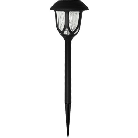 Paquet de 6 lumières de jardin solaires pelouse extérieure villa décoration de sol lumières jardin pelouse disposition paysage lumières étanche modèle chaud (1/5)