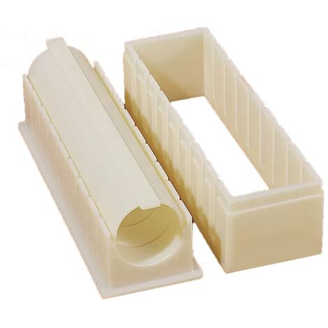 Kit de fabrication de sushis, moule multifonctionnel pour rouleaux de riz à sushi, moule à sushi maison pour le déjeuner des enfants, le bento et le bricolage à la maison (rond) (1/5)