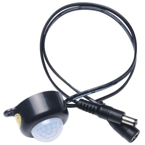 Dc5V-24V 12V 5A Pir Corps De Mouvement Infrarouge Capteur De Detecteur De Capteur Photosensible Commutateur Pour Diodes Electroluminescentes Bande De Lumiere, Noir, Ensoleillé (1/5)