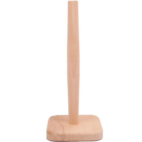 Porte Serviette Papier pour Cuisine, Antidérapant Porte Rouleau de Papier en Bois, Support de Rouleau Cuisine Debout Libre pour La Maison, La Chambre à Coucher, La Salle Bain (1/5)