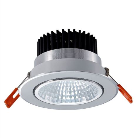 LED spot encastré,Spot encastrable de salle de bain,7W, , blanc chaud,Lot de 1, Ensoleillé (1/3)