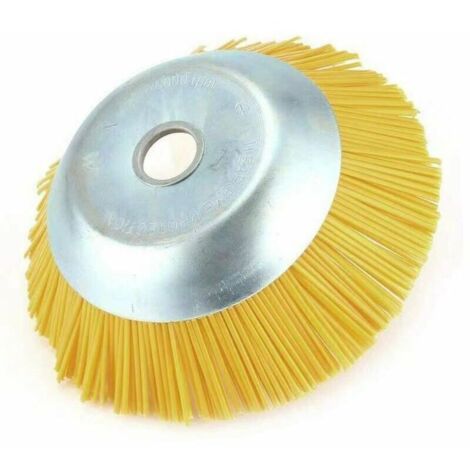 Brosse de désherbage en nylon pour tondeuses - tête de tondeuse - alésage 25.4mm (1/5)
