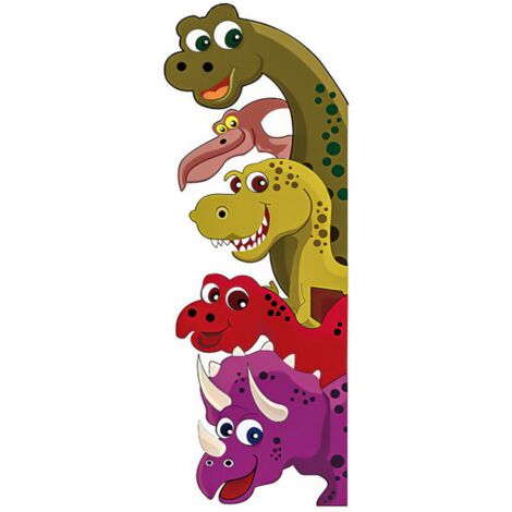 Sticker Mural Dinosaure 3D,Stickers Muraux 3D Dinosaure,Stickers Muraux Enfants Garcon Dinosaure,Poster Dinosaure 3D,Poster Dinosaure,Stickers Muraux 3D Chambre Enfant,3D Autocollant Mural (1/5)
