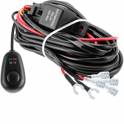 Phare de Travail LED 12V 300W Câblage à barres led Projecteur LED Voiture 12v Etanche IP67 Spot Flood Feux Antibrouillard LED 27,000lm Feux de Travail pour Voiture Camion Tracteur SUV Bateau (1/5)