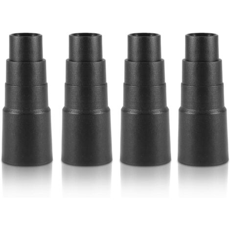 Adaptateur de tuyau d'aspirateur pour aspirateurs d'atelier universels 25 mm-42 mm, connecteur d'extrémité de tuyau d'aspirateur pour aspirateur ponceuse scie sauteuse perceuse d'établi (4 pièces) (1/5)