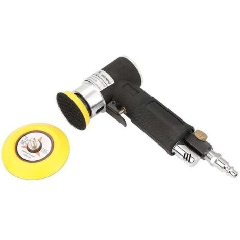 Ulisem Mini ponceuse excentrique à air comprimé, Mini ponceuse orbitale 25mm/50 mm/ 75mm Air Sander 1"/ 2" / 3" Petit Ponceuse Pneumatique Orbitale