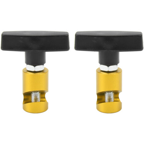 GARRYFIZH Lot de 2 pinces de levage de capot pour hayon et coffre de voiture (jaune) (1/5)