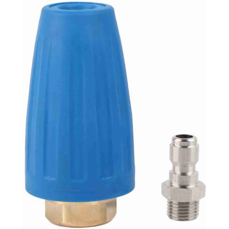 GARRYFIZH 1/4" Quick Connect High Pressure Washer Cleaner Accessory Spray Turbo Nozzle 3000PSI 2.5 (1/5)