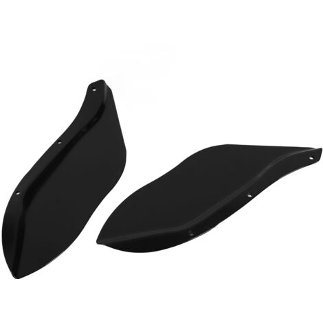 Jeffergarden Carénage de déflecteur d'air gauche et droit pour pare-brise latéral pour CVO FLHTCSE FLHTCSE2 FLHXSE FLHTCUSE EFI FLHTCI FLHTC Noir (1/5)