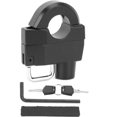 Jeffergarden Clés de verrouillage de casque de moto, support antivol, pièces de sécurité universelles pour la plupart des vtt (1/5)