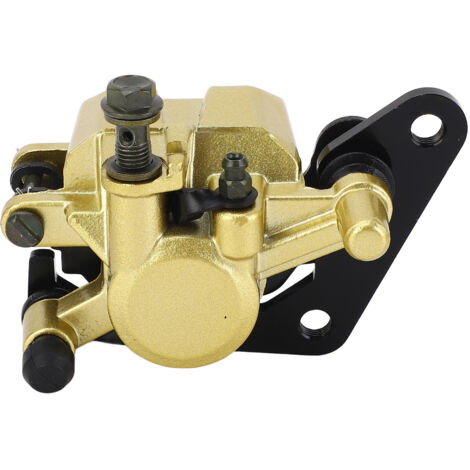GARRYFIZH Étrier de frein avant (avec plaquettes de frein) YBR-125-FBC Kit de sécurité renforcé en métal, adapté pour YBR125 de 2007 à 2017 (1/5)