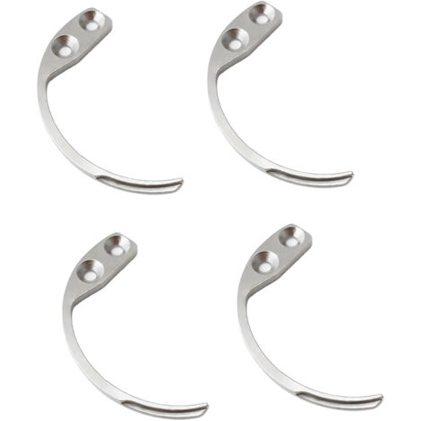 lot de 4 Detacher Antivol Crochet, Crochet Antivol, Détacheur Antivol Portable en Alliage d'Aluminium - Outil de Sécurité Polyvalent pour Retirer Étiquettes de Protection (1/5)